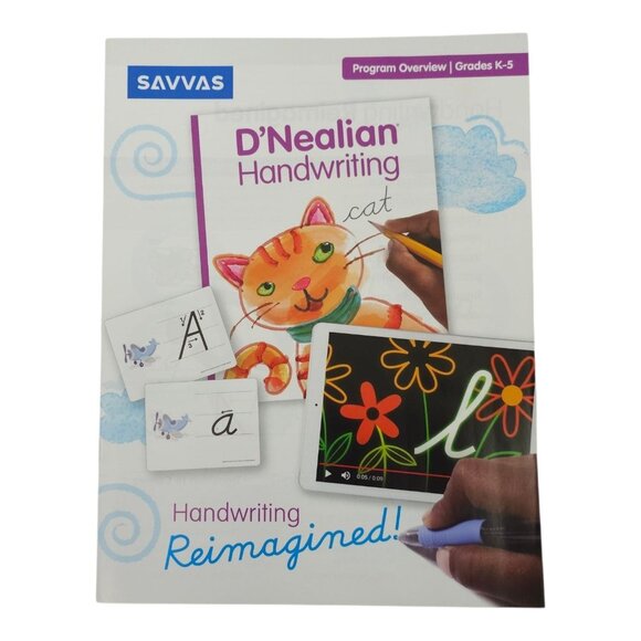 D'Nealian Handwriting Cursive Grade 5 Teacher's Edition Student Manuscripts NEW - Picture 16 of 16